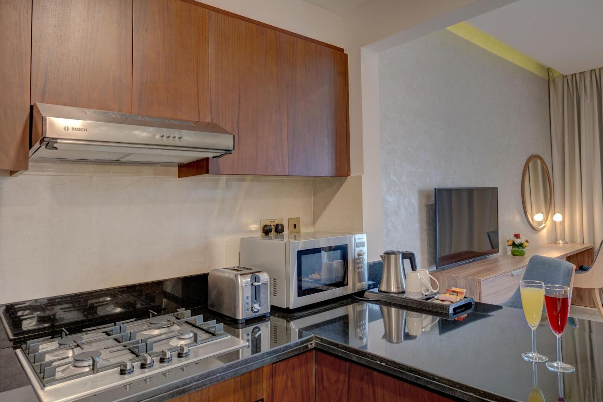 Suha Park Hotel Apartments, Waterfront Jaddaf Dubaj Zewnętrze zdjęcie