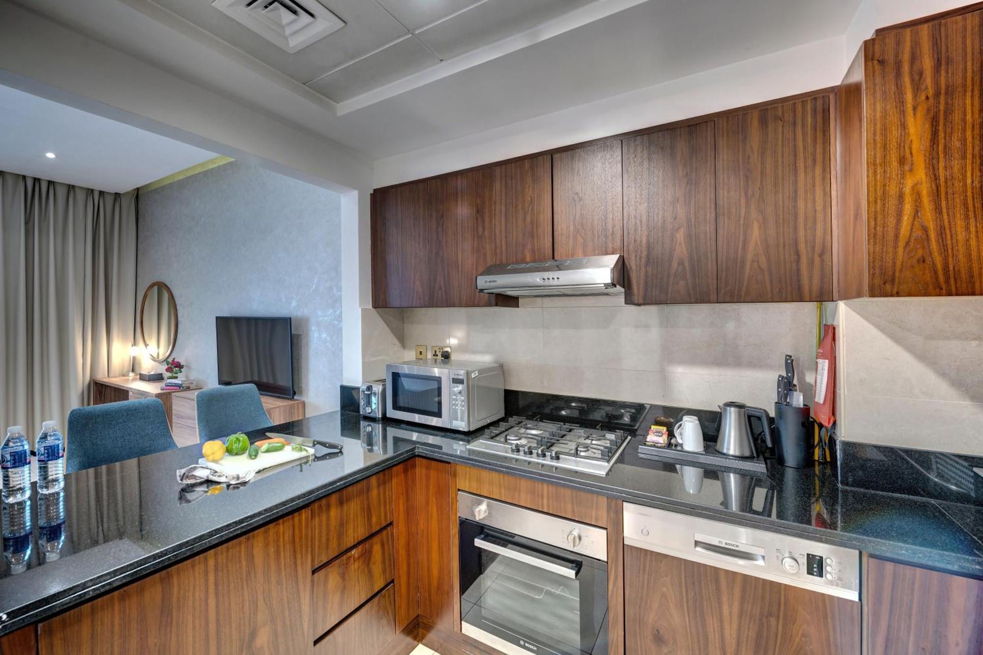 Suha Park Hotel Apartments, Waterfront Jaddaf Dubaj Zewnętrze zdjęcie